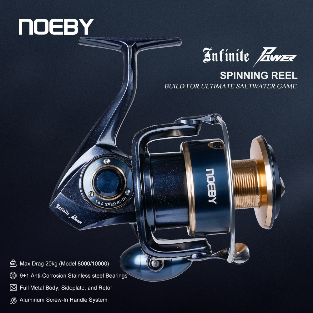 Daiwa Reel Fuego - Noeby Infinite Power Spinhengel 5000H 6000H
