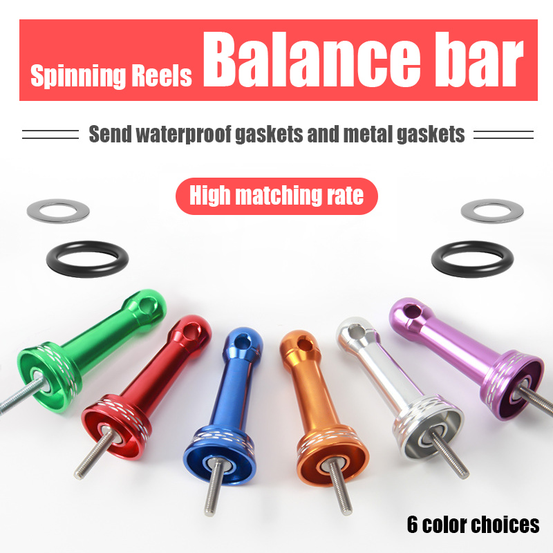 Reel Spare Spool - Meerkleurige stabilisatorstang voor vismolens, reelframe van