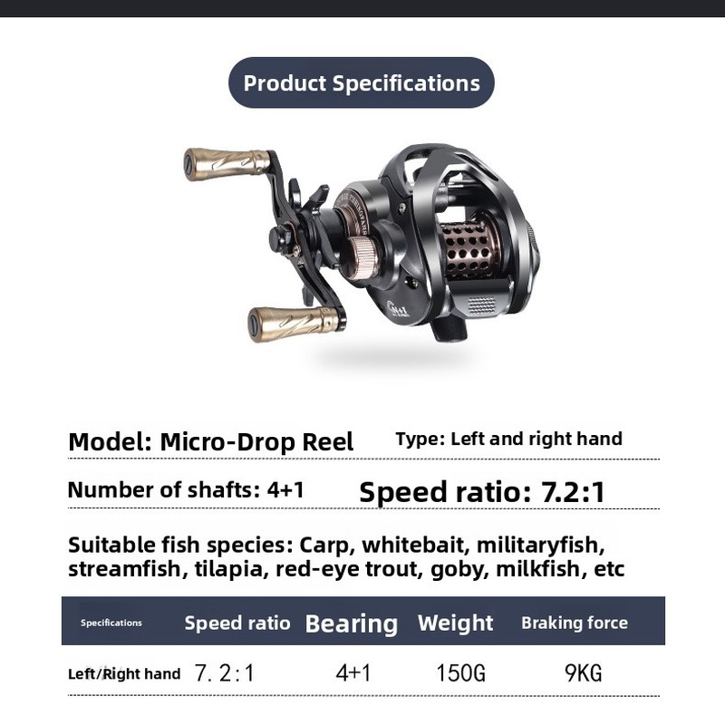 Waterdruppelhengel met metalen - Ice Fishing Reel recensie en prijs