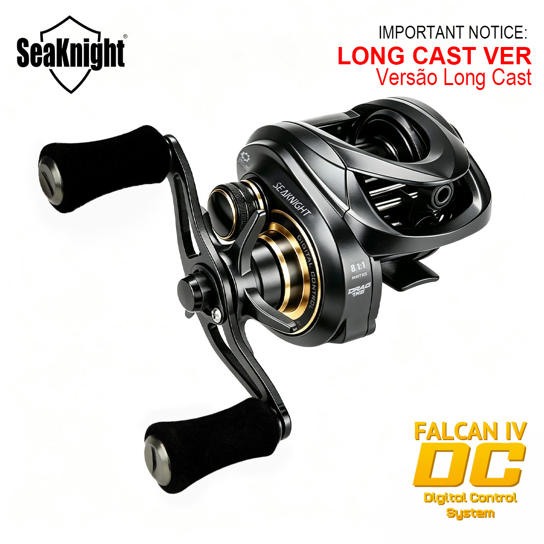 SeaKnight Brand FALCAN IV DC 8 - Ice Fishing Reel recensie en prijs