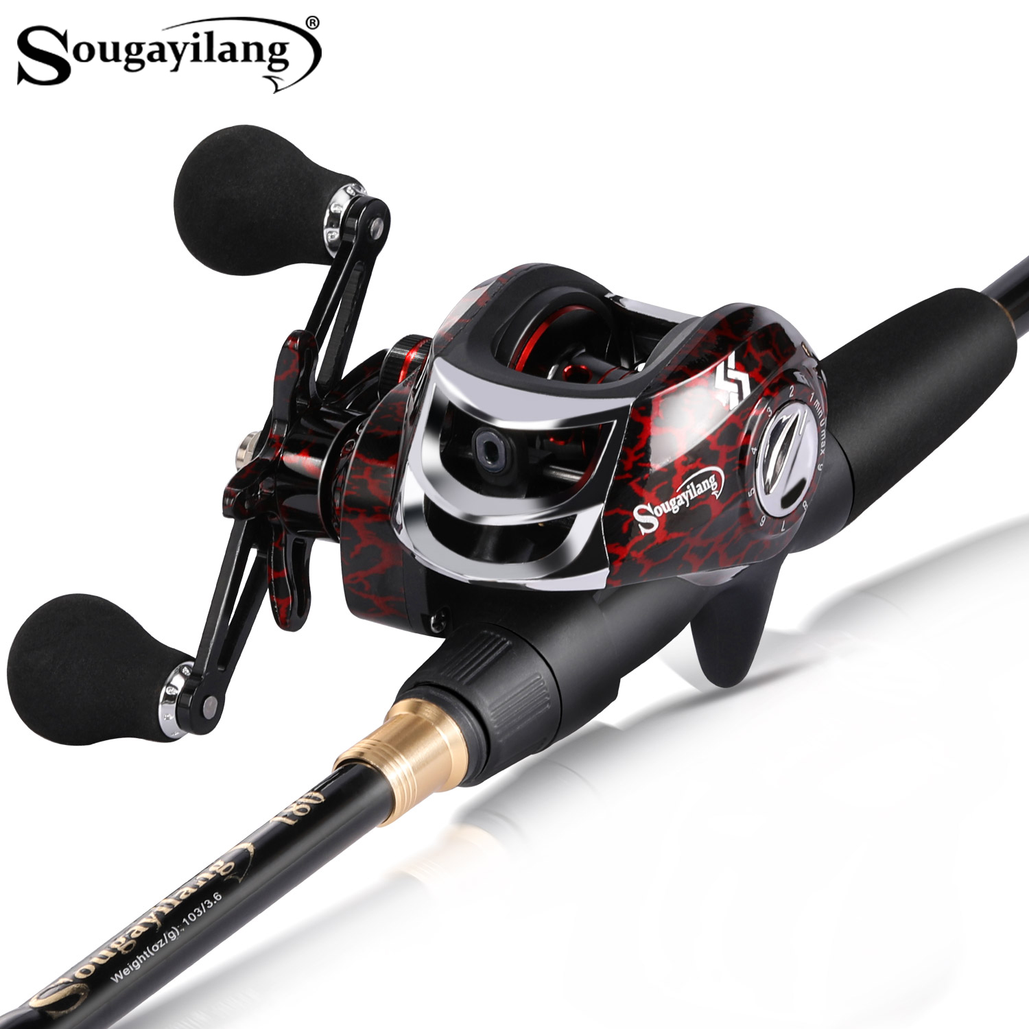 Sougayilang 1,8-2,4 m Casting  - Spincast Reel recensie en prijs