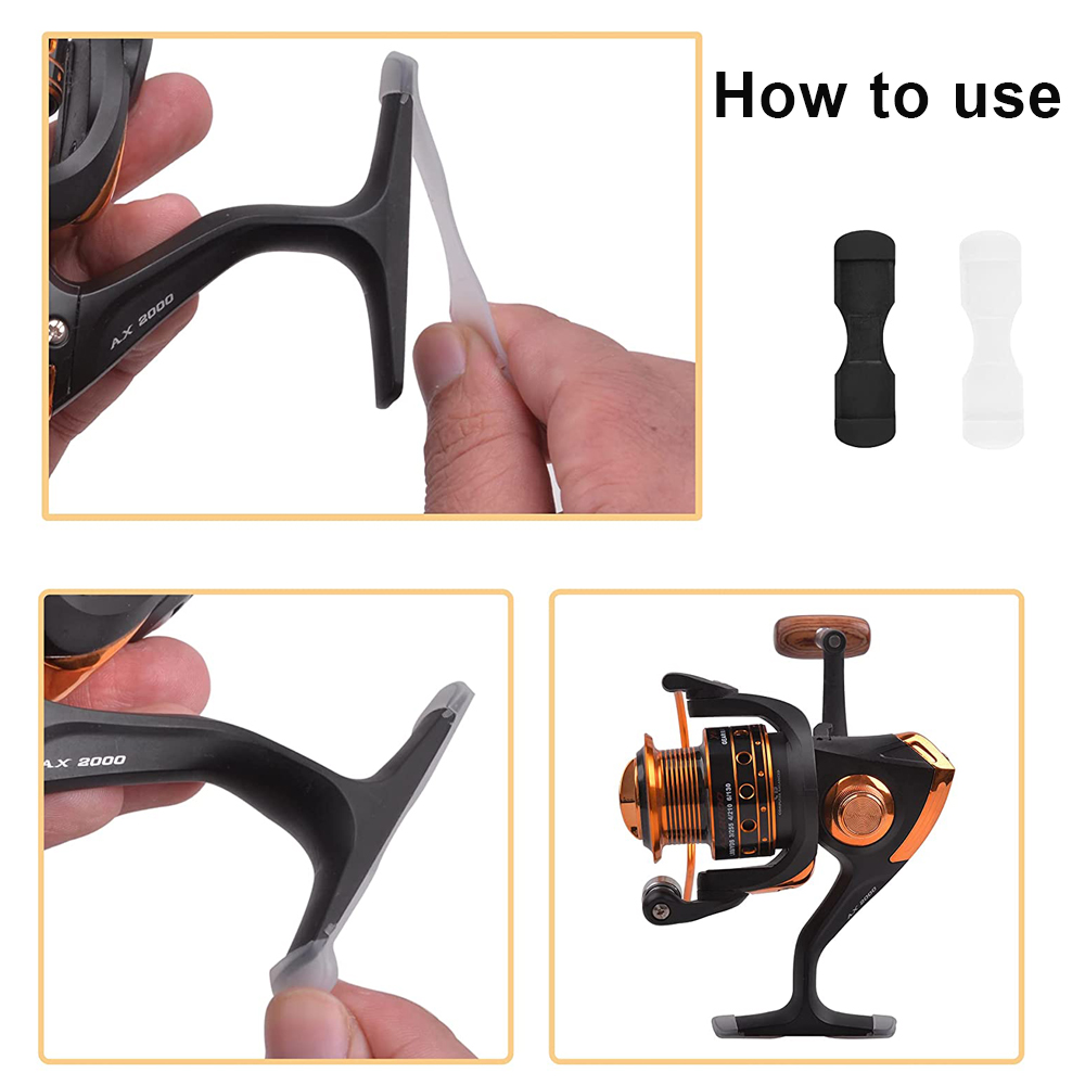 40/100 Stuks Rubber Haspel Bes - Reel Spare Spool recensie en prijs