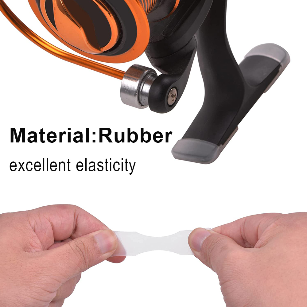 40/100 Stuks Rubber Haspel Bes - Reel Spare Spool recensie en prijs